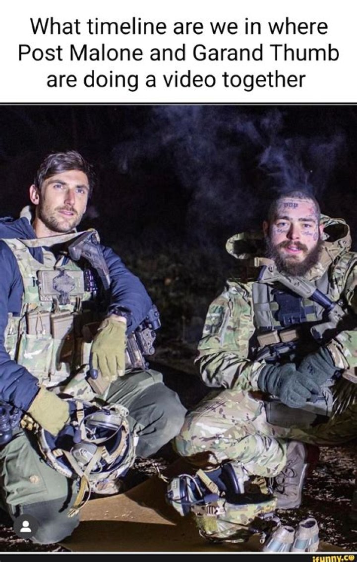 Exploring The Connection Between Garand Thumb And Post Malone